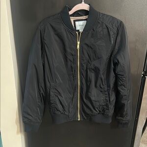 Old Navy Black Bomber Jacket